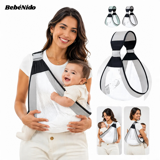 BebéNido — Canguru Ergonómico con Asiento de Cadera
